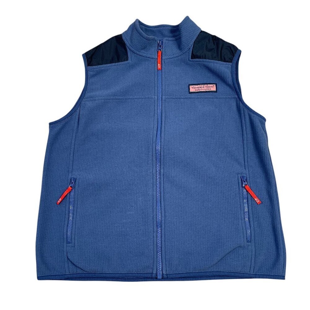VINEYARD VINES WOMEN'S FULL ZIP FLEECE VEST